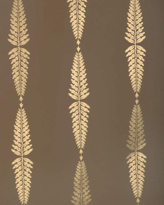 Lee Jofa Glade Fern Carob Wallpaper Sample P2026107.166.0