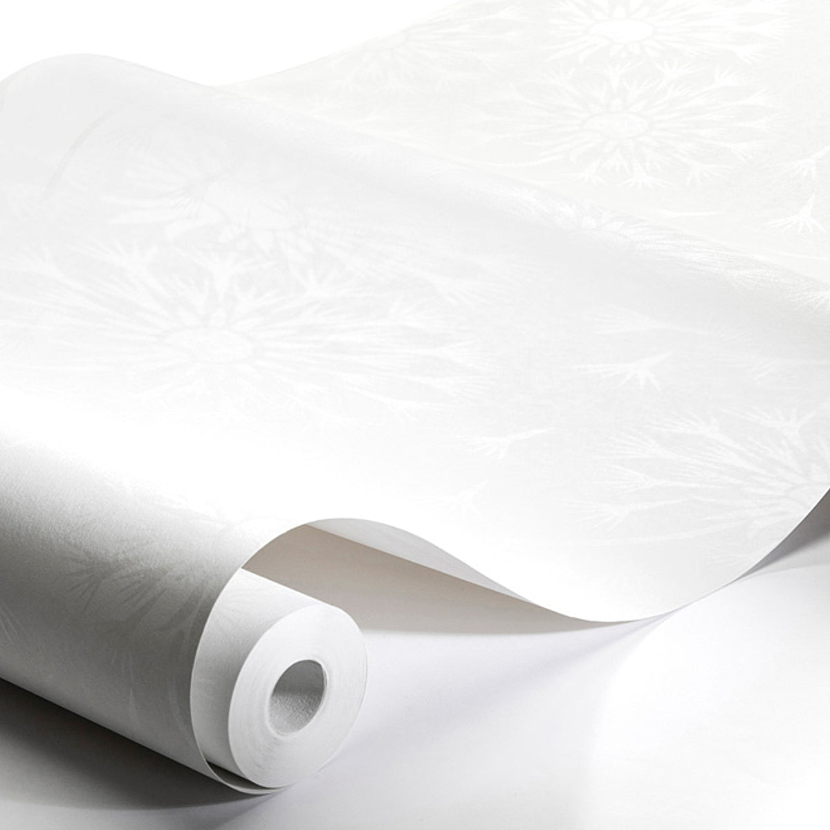 Schumacher Dandelion Pearl Wallpaper Sample 9315