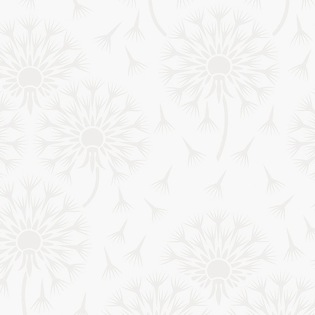 Schumacher Dandelion Pearl Wallpaper Sample 9315