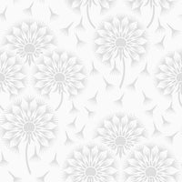 Schumacher Dandelion Grey Wallpaper 9316