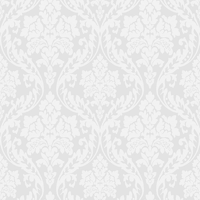 Schumacher Firenze Grey Wallpaper Sample 9322