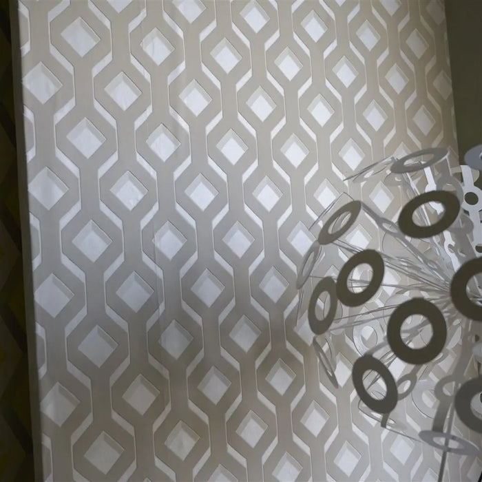 Designers Guild Chareau Zinc Wallpaper Sample PDG1053-03