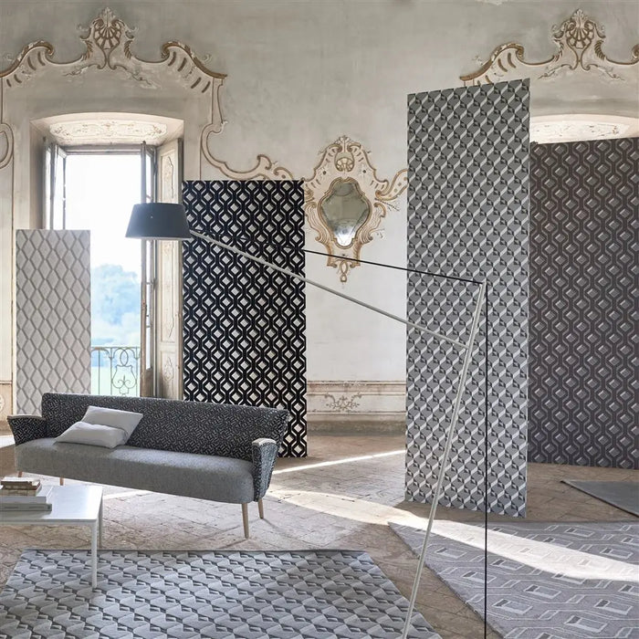 Designers Guild Chareau Zinc Wallpaper Sample PDG1053-03