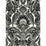 Cole & Son Chatterton Black And White Wallpaper Sample 94/2010.CS.0
