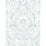 Cole & Son Chatterton Pale Blue And White Wallpaper Sample 94/2011.CS.0