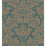 Cole & Son Blake Teal And Silver Wallpaper Sample 94/6031.CS.0