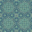 Cole & Son Piccadilly Teal And Gold Wallpaper Sample 94/8043.CS.0