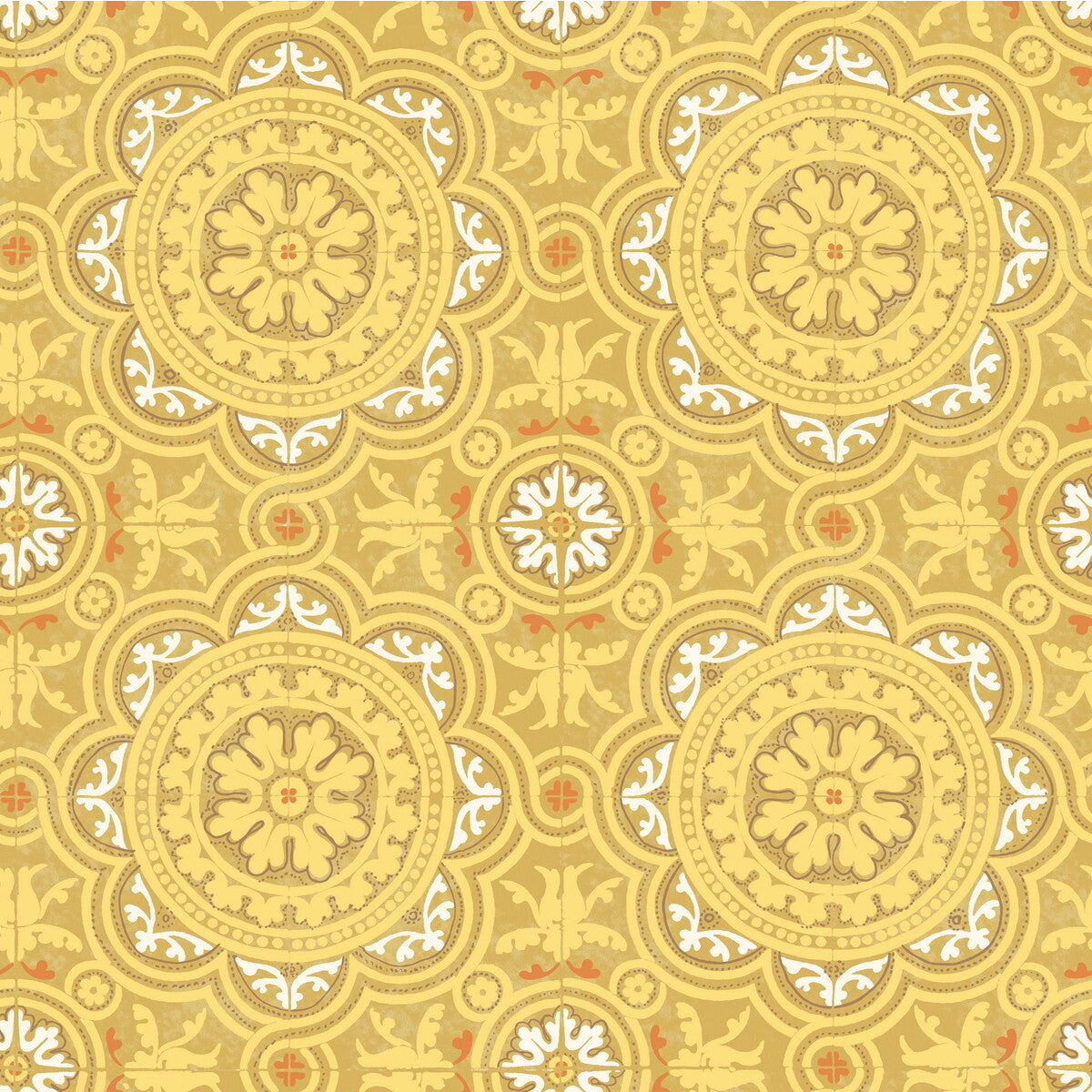 Cole & Son Piccadilly Ochre Wallpaper 94/8046.CS.0