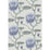 Cole & Son Summer Lily Blu/Aq/Pearl Wallpaper Sample 95/4024.CS.0