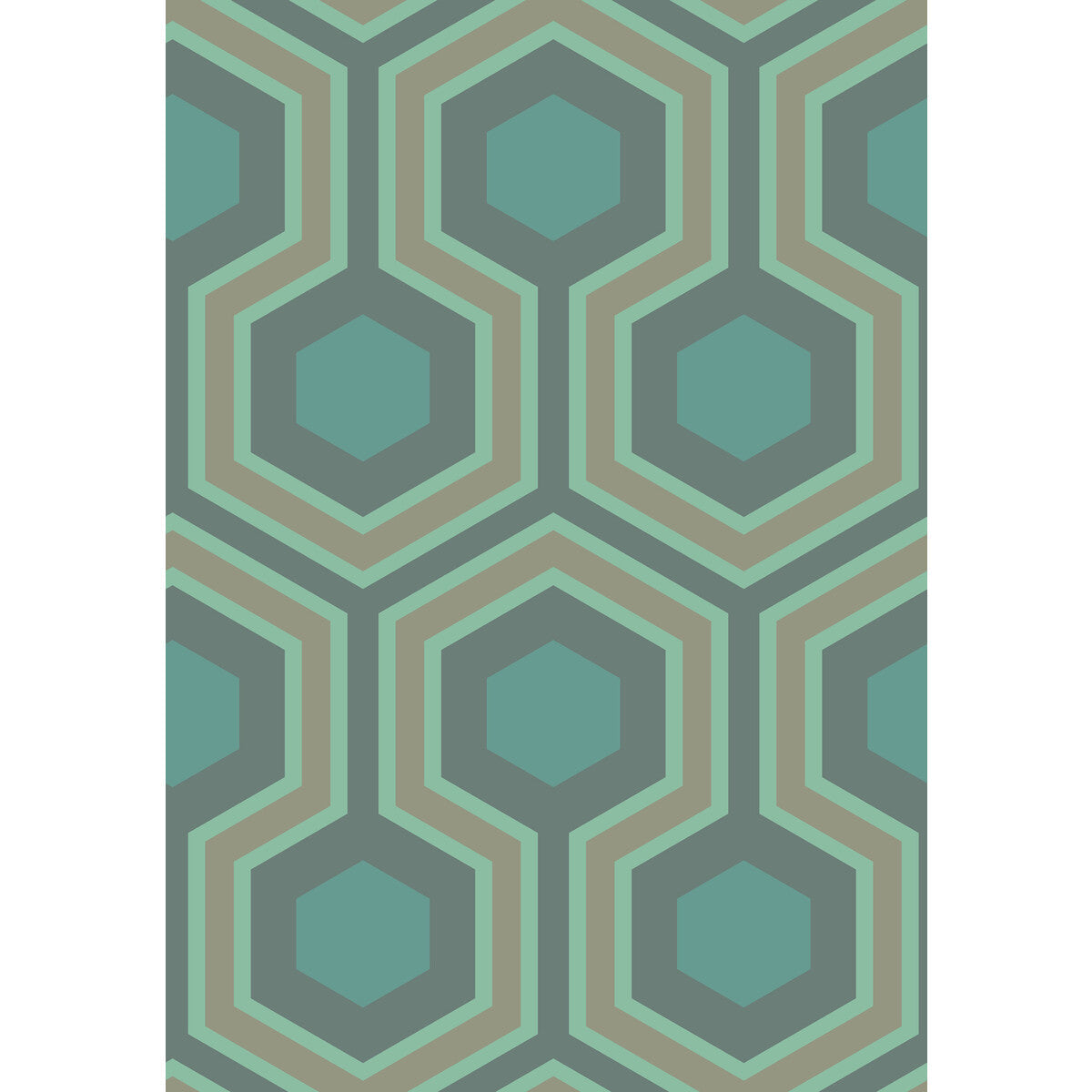 Cole & Son Hicks Grand Green Wallpaper Sample 95/6034.CS.0