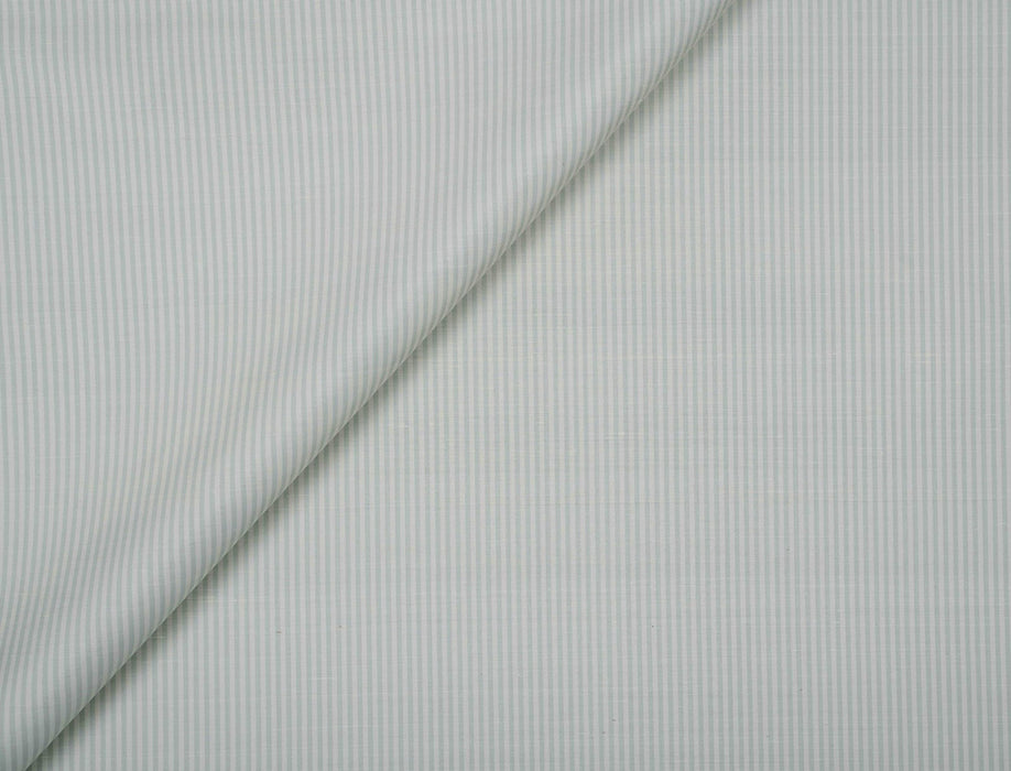 Jim Thompson Theka Stripe Ocean Mist Fabric Sample JT013791003