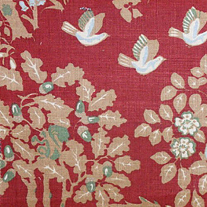 Lee Jofa Mille Fleur Pri Berry Fabric Sample 970089.97.0
