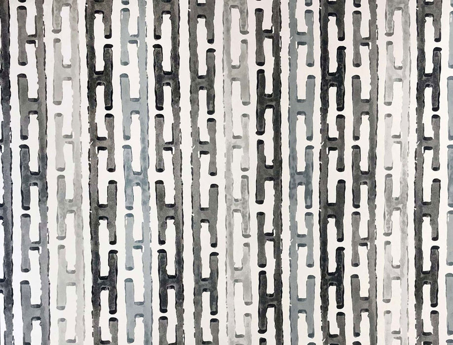 No.9 Thompson Chinese Steps  Grisaille Wallpaper Sample N9021036004