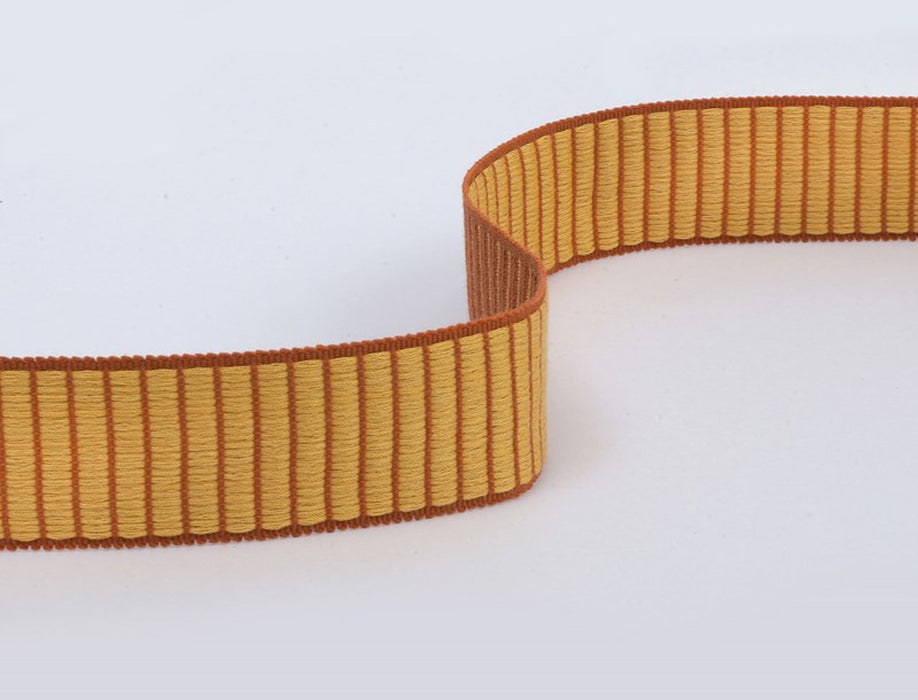 Jim Thompson Ottoman Tape  Saffron Trim Sample JT030027005