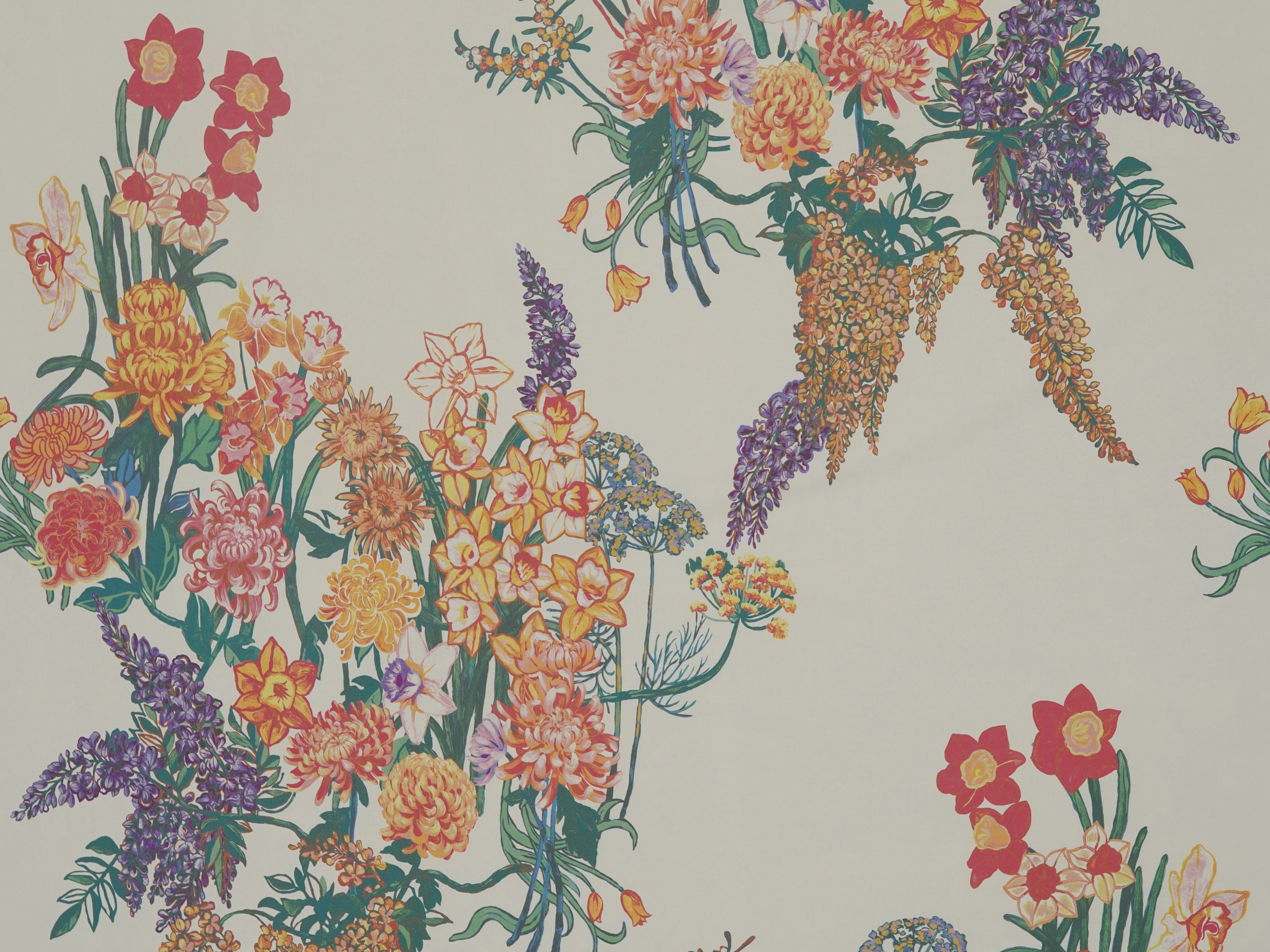 Jim Thompson Prima Vera Marigold Fabric JT013941001