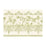 Cole & Son Rou Border Old Olive Wallpaper Sample 99/10045.CS.0