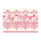 Cole & Son Rou Border Rose Pink Wallpaper Sample 99/10046.CS.0