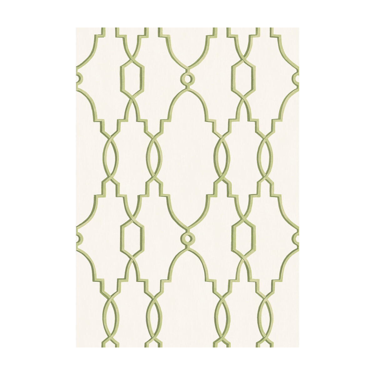 Cole & Son Parterre Leaf Green Wallpaper Sample 99/2005.CS.0