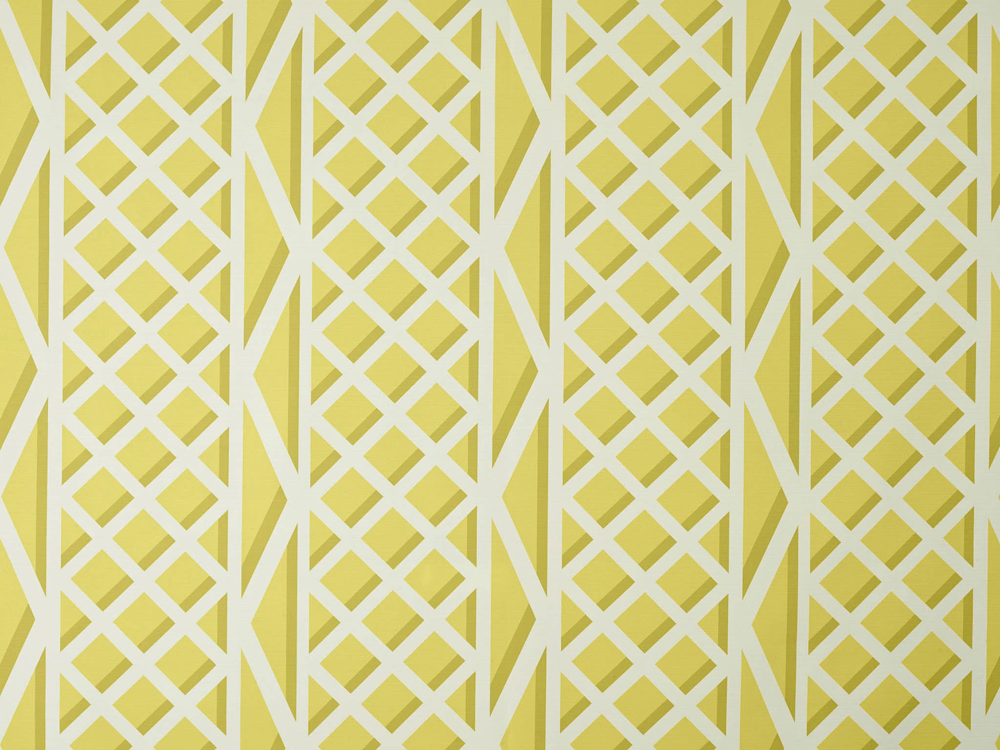 Pierre Frey Treillage Jaune Fabric F3546001