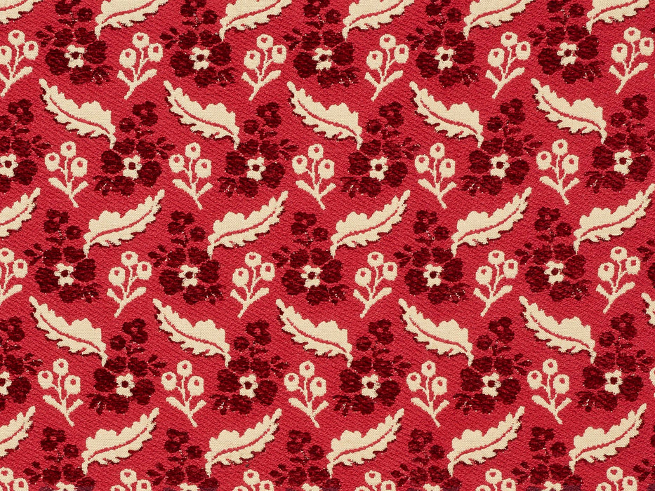 Le Manach Feuilles De Chene Fabric Sample L2141_FEUILLES_DE_CHENE_B02_C525_FI