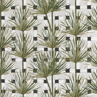 Pierre Frey Patio Exotique Fusain Wallpaper FP789003