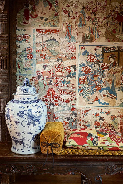 Pierre Frey Ukiyoe Original Wallpaper Sample FP047001