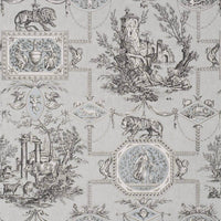 Braquenie Les Muses Et Le Lion Graystone Wallpaper BP207001
