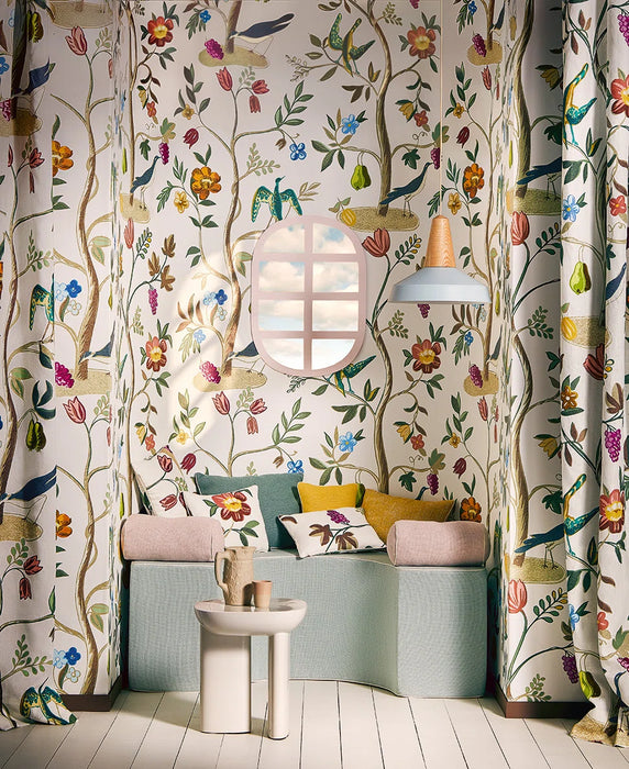 Pierre Frey L'Arbre Magique Matin Wallpaper Sample FP213001