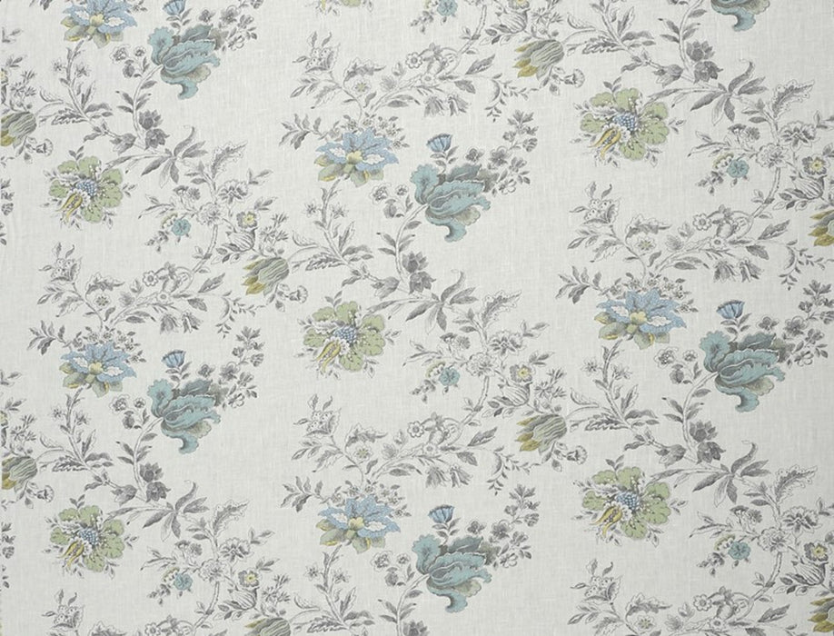 No.9 Thompson Nine Flowers Mineral White Fabric Sample N9012215001O