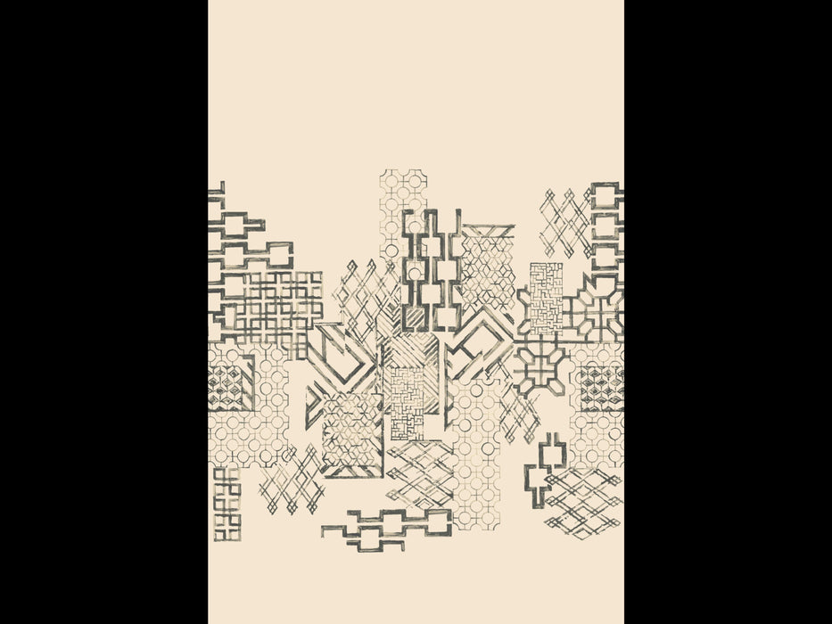 No.9 Thompson Portcullis Toll Coated 3 Drops Iron Wallpaper N9021045003