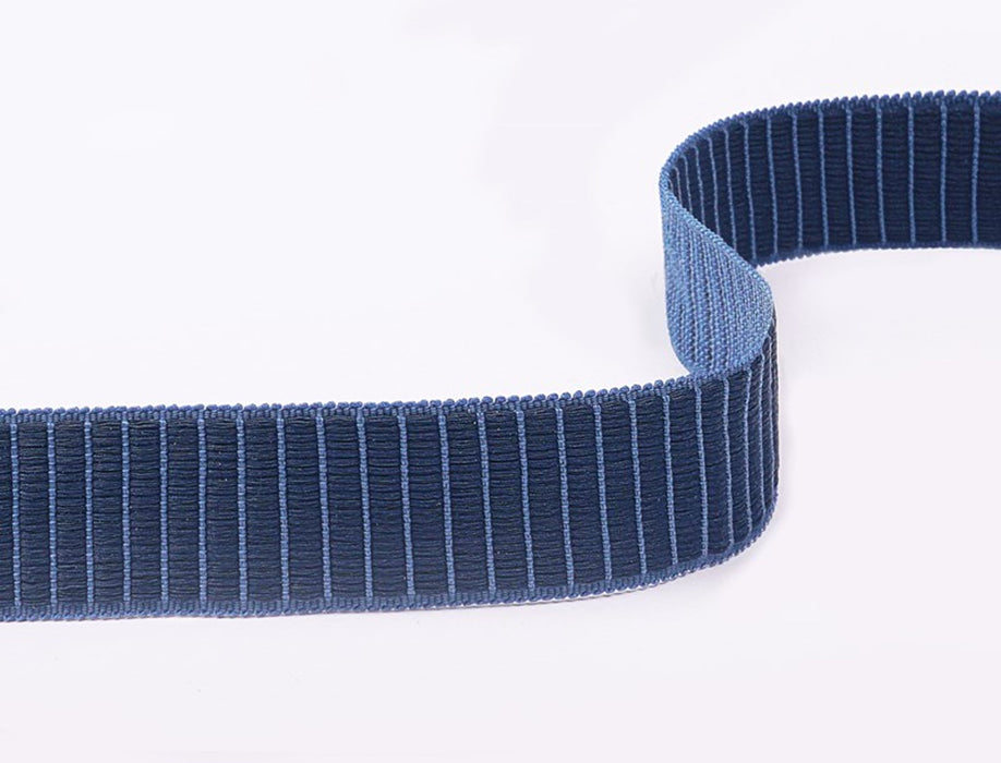 Jim Thompson Ottoman Tape  Midnight Blue Trim Sample JT030027010