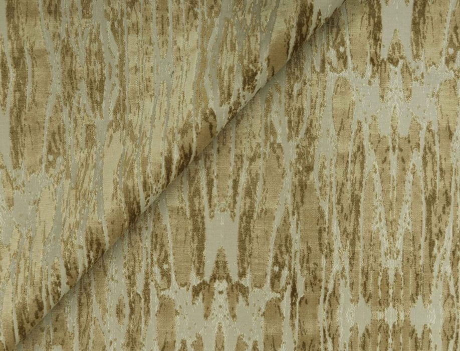 Jim Thompson Reflections Pale Gold Fabric JT013695001
