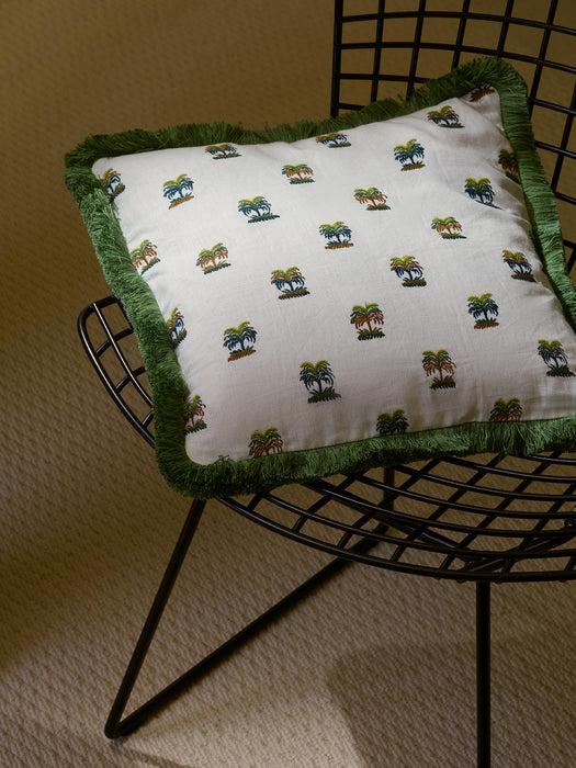 Braquenie Les Palmiers De Comoglio Palmeraie Fabric Sample B7699001