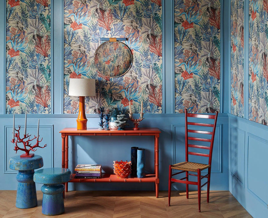 Pierre Frey Pleine Mer Corail Wallpaper FP008001