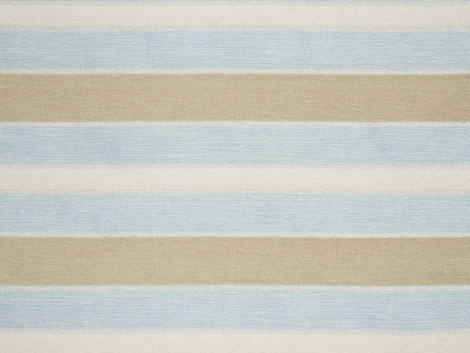 Jim Thompson Lido Stripe Ocean Air Fabric Sample JT013908002
