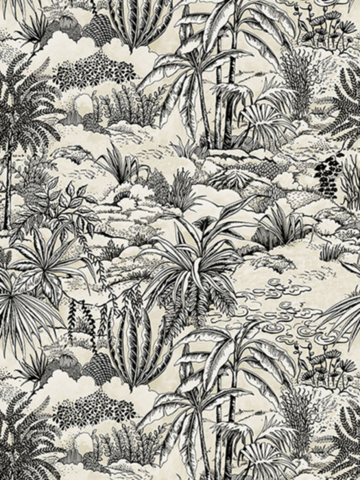 Aldeco Paysage De Reve Garden Linen Fabric A9192580001