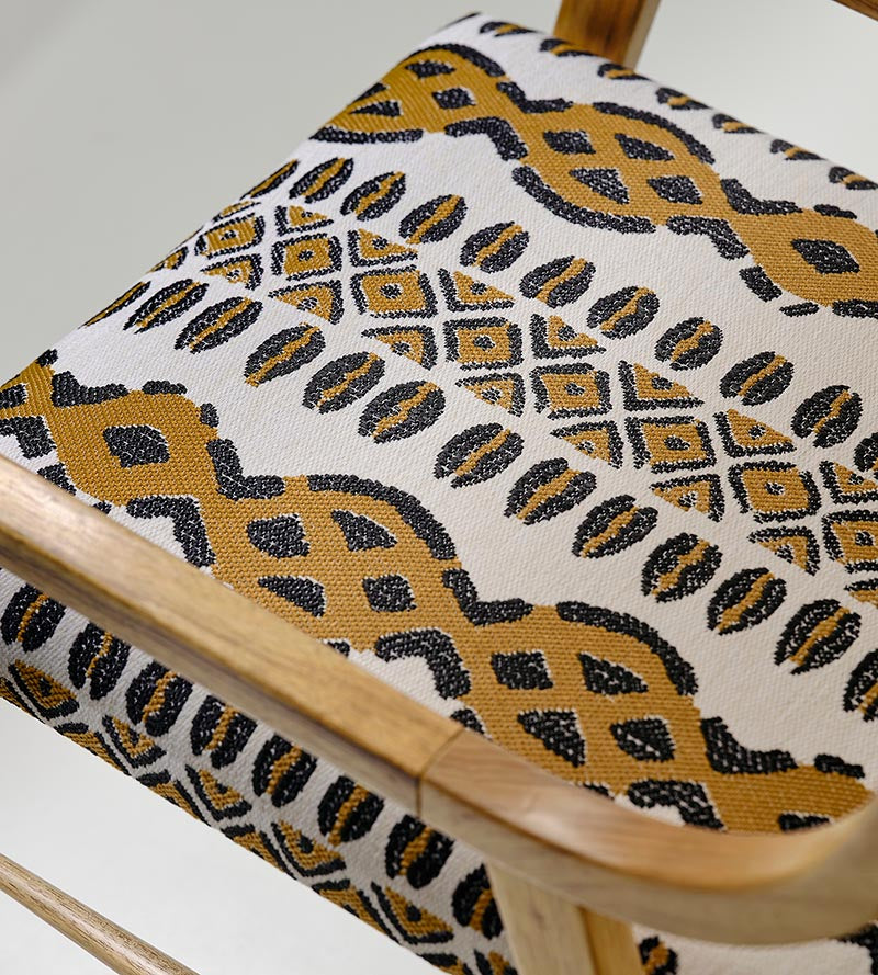 Aldeco Burkina Golden Rod Fabric Sample A9BURK0001