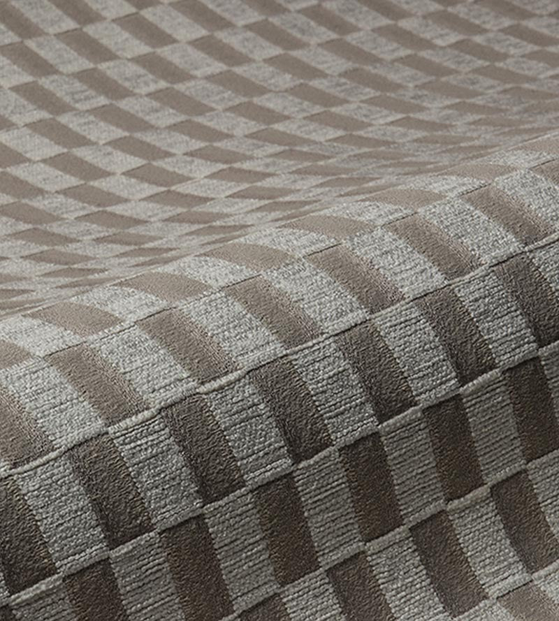 Aldeco Damier White Star Fabric A9DAMI0001