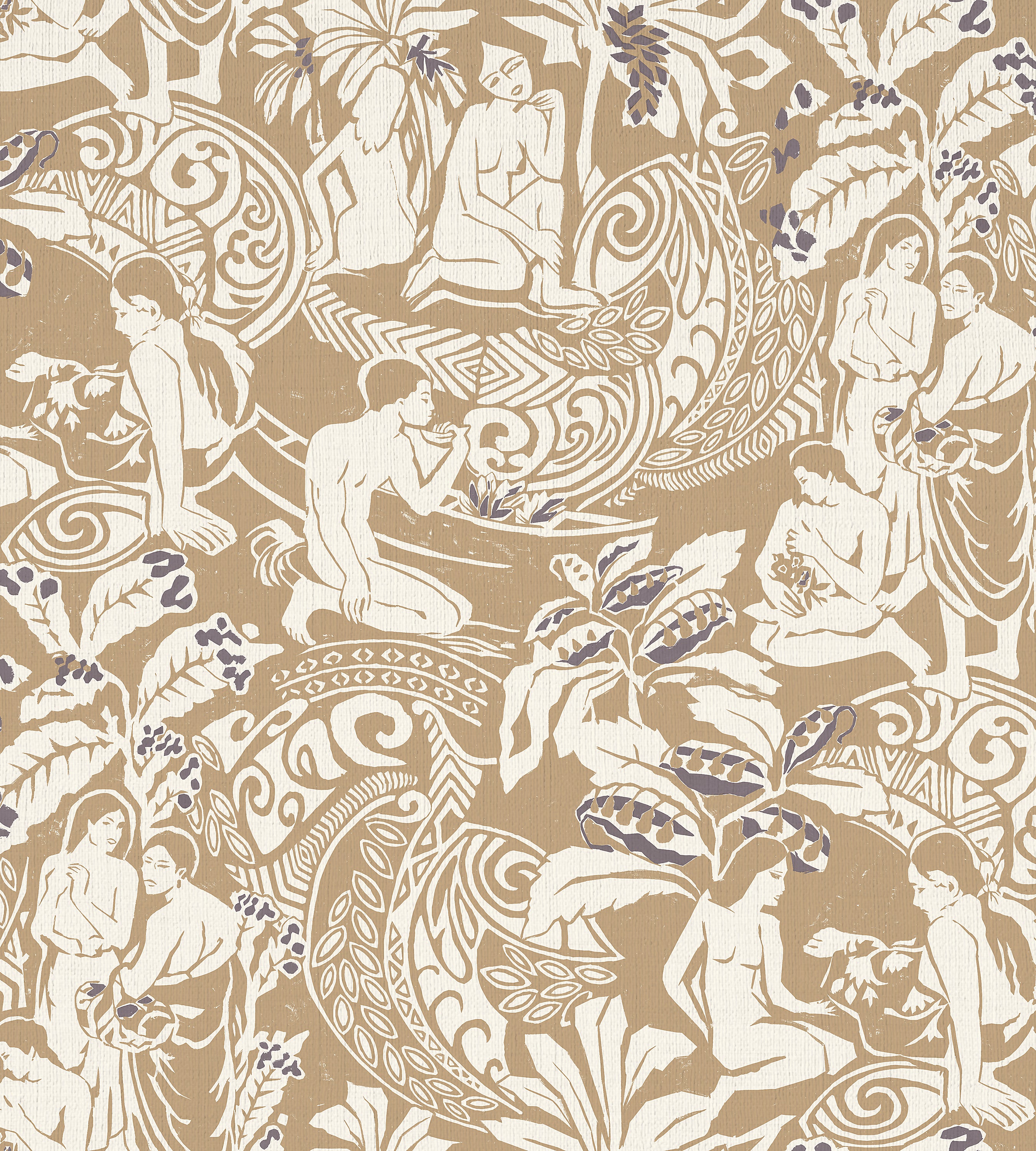 Aldeco Demoiselles - Outdoor Fr Sable Nature Fabric A9DEMO0001