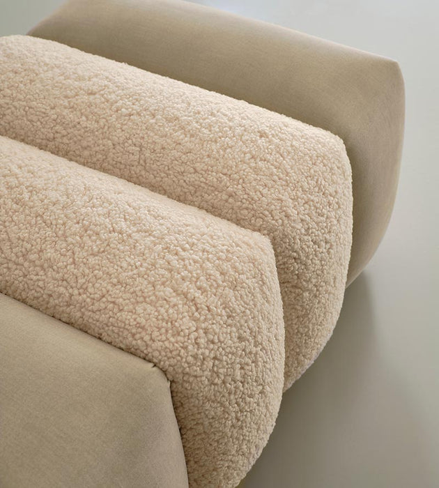 Aldeco Dolly Wild White Fabric Sample A9DOLL0001