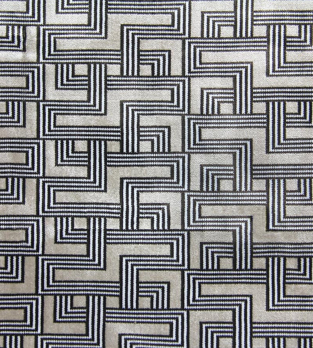 Aldeco Interception Jacquard Velvet Light Greige Fabric A9INTE0001