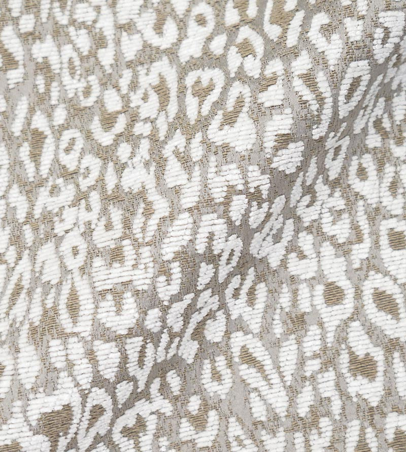Aldeco Leopard White Star Fabric A9LEOP0001