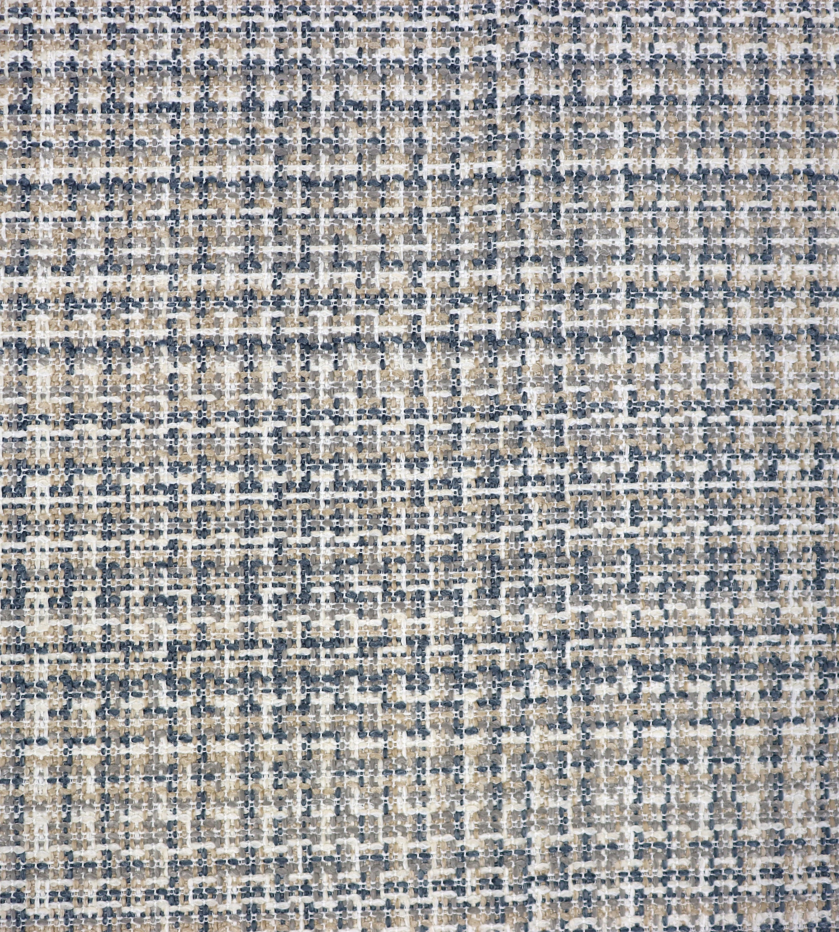 Aldeco Belle Tweed - Outdoor Fr Linen Riverside Fabric A9BELLE0002