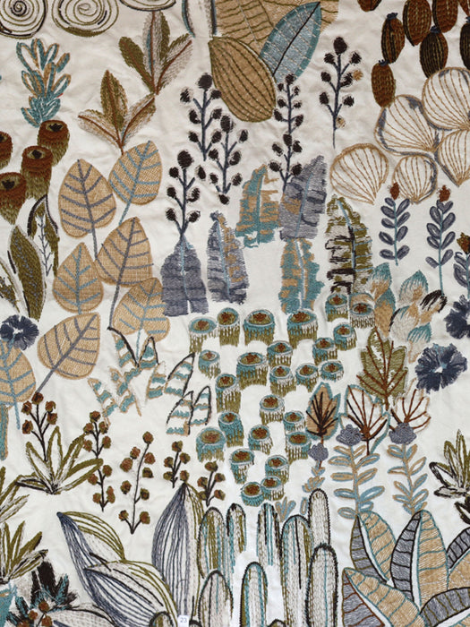 Aldeco Chroniques De Voyage Spring Earth Fabric Sample A9CHRO0002