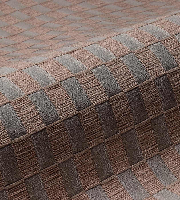 Aldeco Damier Natural Nude Fabric Sample A9DAMI0002