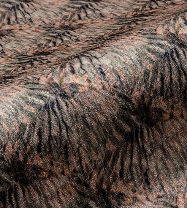 Aldeco Guilty Coral Feathers Fabric Sample A9GUIL0002