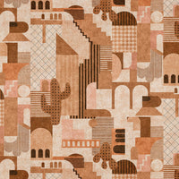 Aldeco Inhaus Printed Velvet Viraloff Spiced Up Fabric A9INHAUS0002