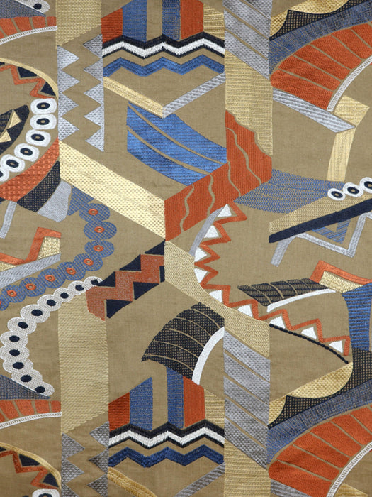 Aldeco La Vie Maxims Dore Fabric Sample A9LAVIE0002