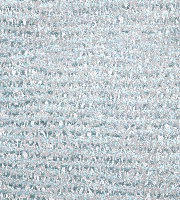 Aldeco Leopard Aqua Harbor Fabric A9LEOP0002