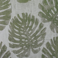 Aldeco Palm Leaves Deep Forest Green Fabric A9PALM0002